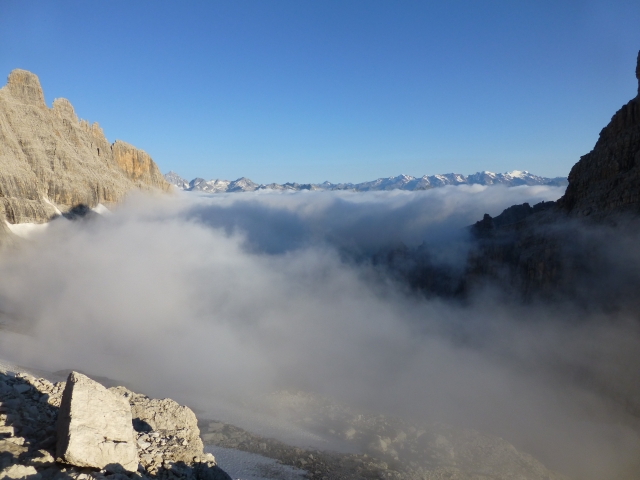 Sentirse por encima de las nubes