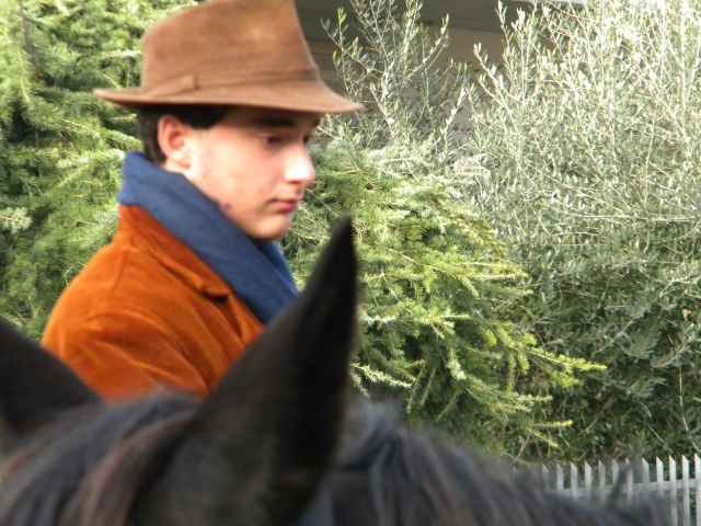 a caballo 