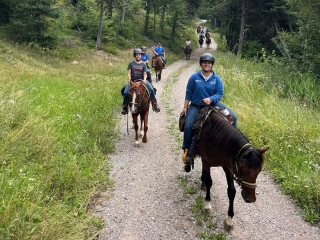 Paseo a caballo en el Parque Mincio 2 horas