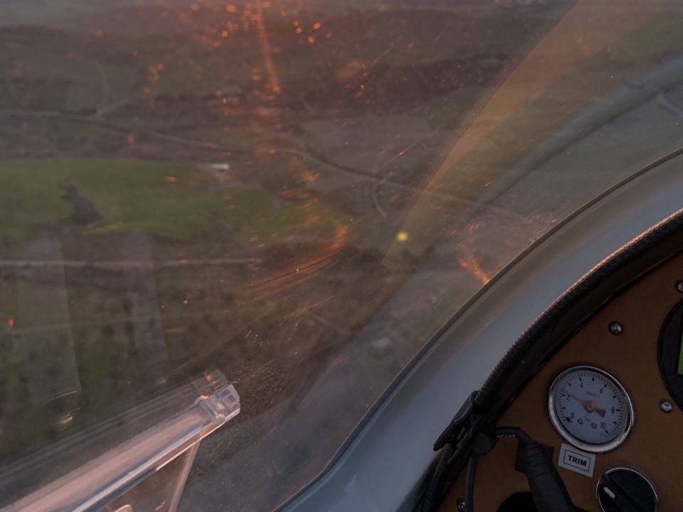 en helicóptero en helicóptero