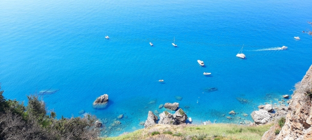  Vista desde arriba de la costa de Rizzi 