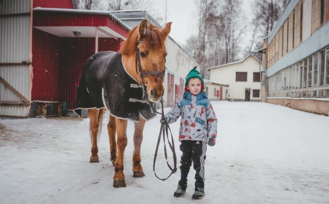  niños y caballos 