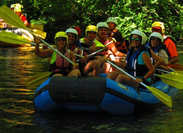  rafting en familia