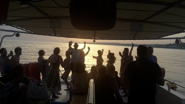 Bailar al atardecer 