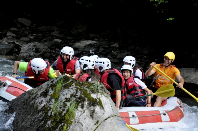  rafting en Stura