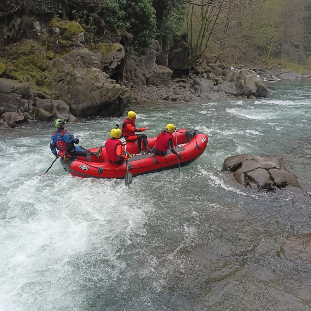 Rafting Val di Limón ruta de 4 horas de duración