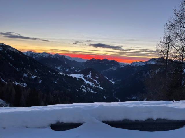  Atardecer en el horizonte