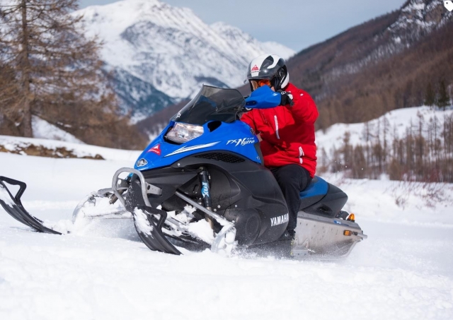  En moto de nieve 