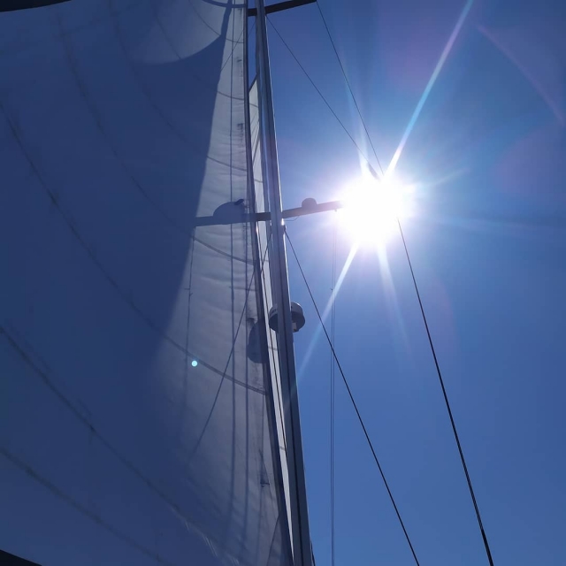  Vela lista para zarpar 