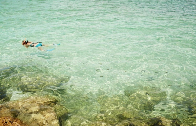  snorkel en Elba 