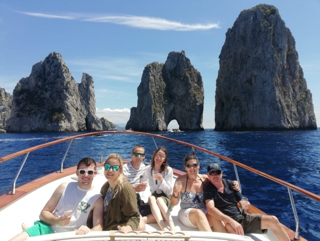  paseo en barco en Capri 
