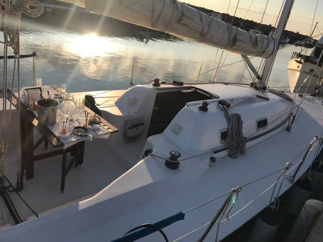  Uno de nuestros barcos. 