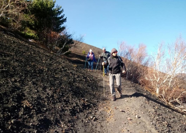 bajada del Etna 