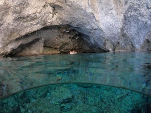 Vislumbres de la costa del Lacio.