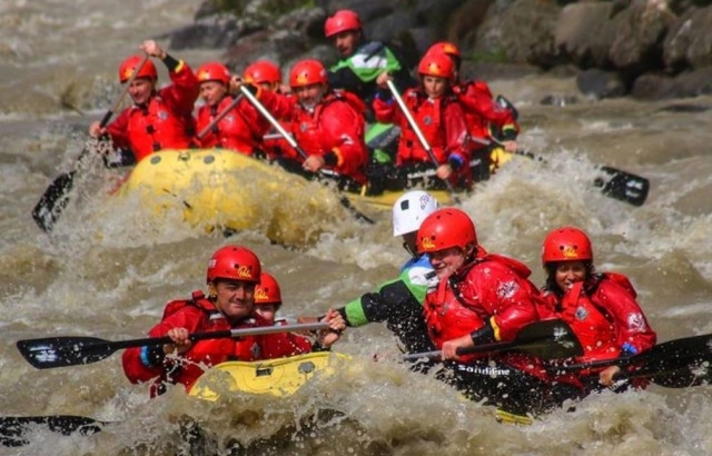  Bajando los rápidos 