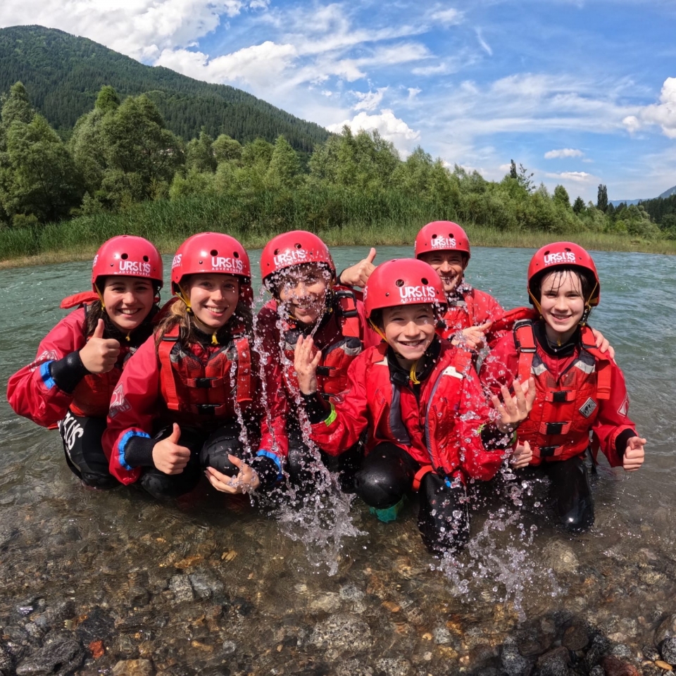  Listos para el rafting 