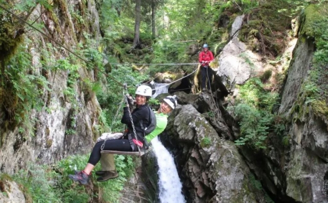 Tarzaning en Val di Sole de 3 horas