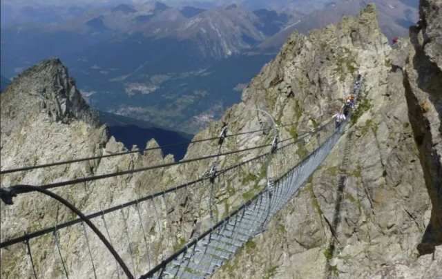  Rappel con panorámica