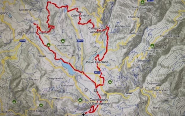  Itinerario de la excursión 