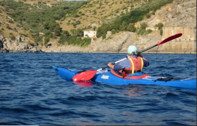  En kayak 