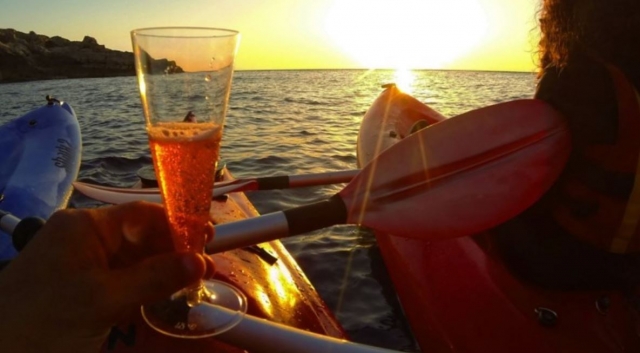  Aperitivo en kayak 