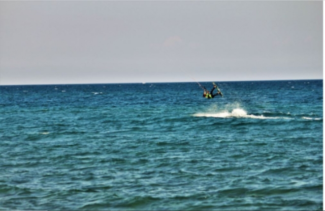  Kitesurf en el mar 