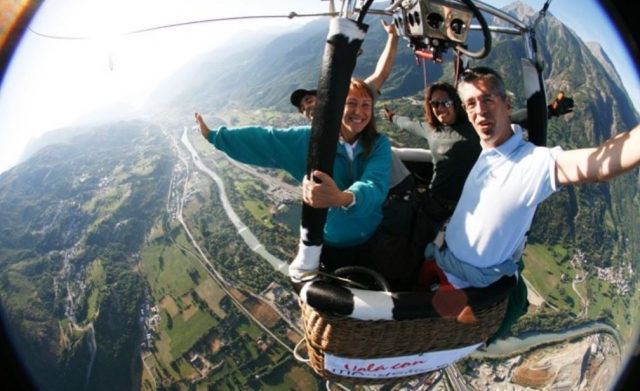 En vuelo 