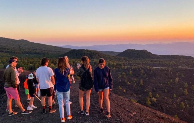  Atardecer desde lo alto