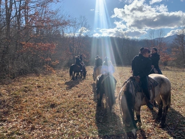  a caballo 