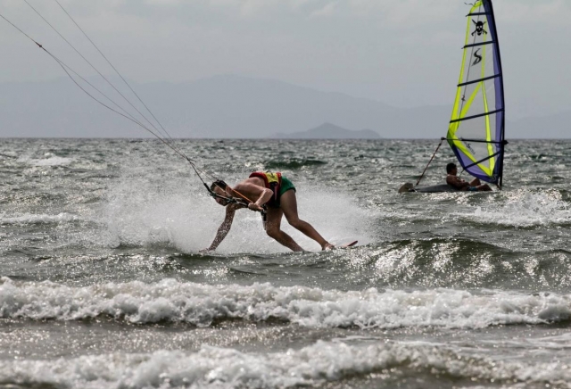 windsurf y kile en Puntone