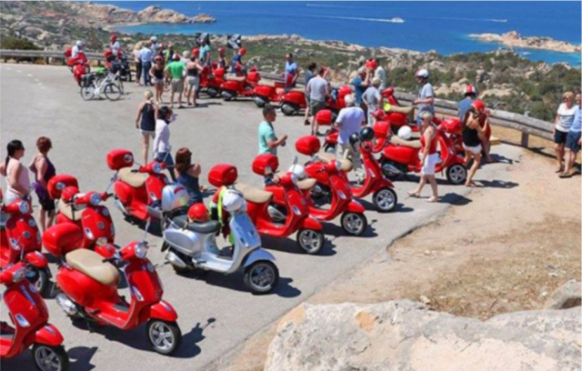  Vespatour en Tropea 