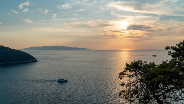  Monle Argentario desde el mar