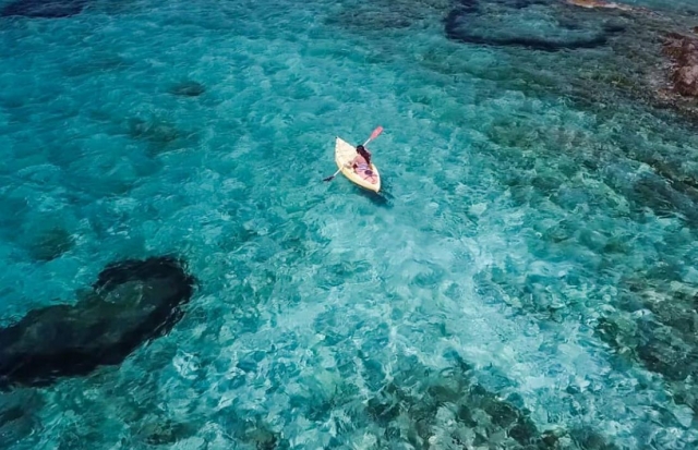  kayak en Cerdeña 