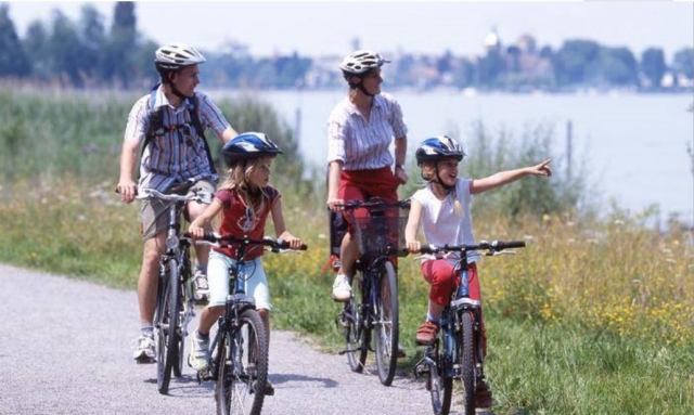  Tour en bicicleta para toda la familia 
