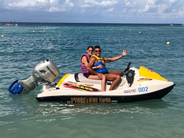 Jet ski sin licencia playa de Guidaloca 2 horas