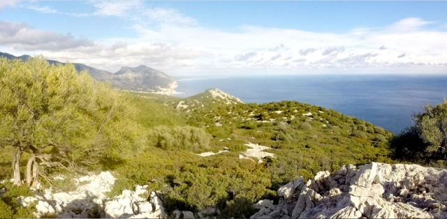  Vistas de la costa sarda