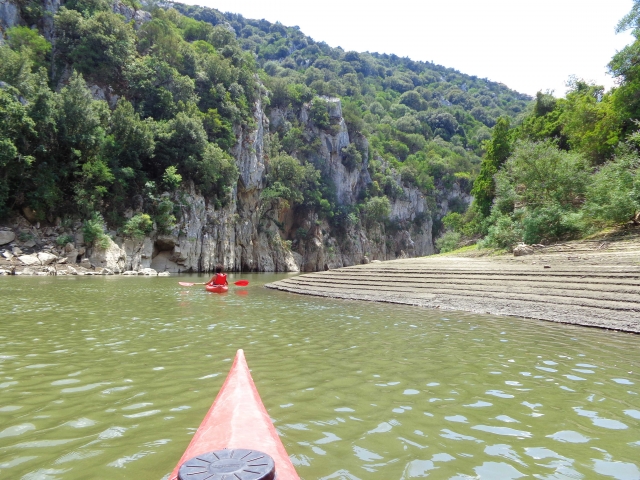  Remar en el río Cedrino 