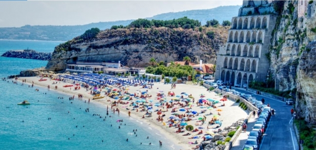  La playa de Tropea 