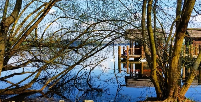  Cerca del lago 