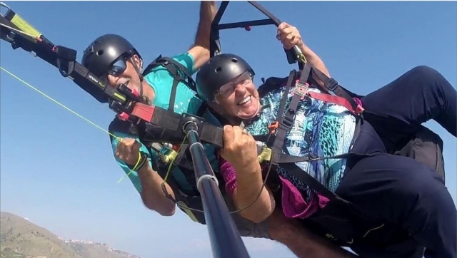  Parapenle biplaza en Sicilia