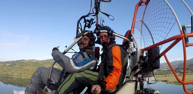 Rutas en paramotor Rio Anagni de 1 hora