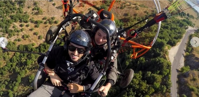  Vuelo en paramotor en Anagni 
