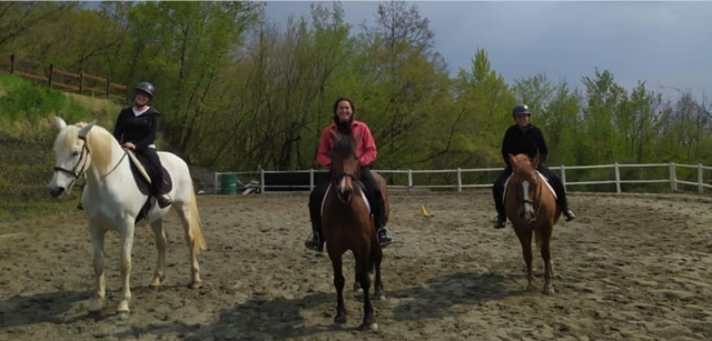  A caballo 