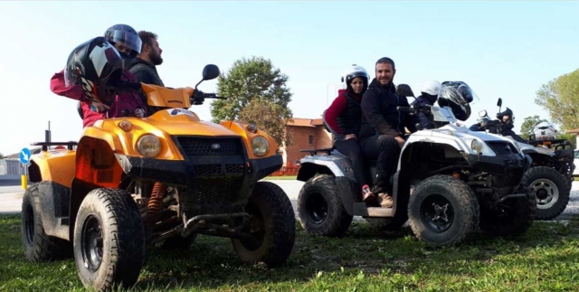 Experiencia en cuatrimoto en compañía