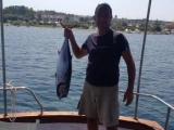 Pesca en barco en Brucoli 4 horas.