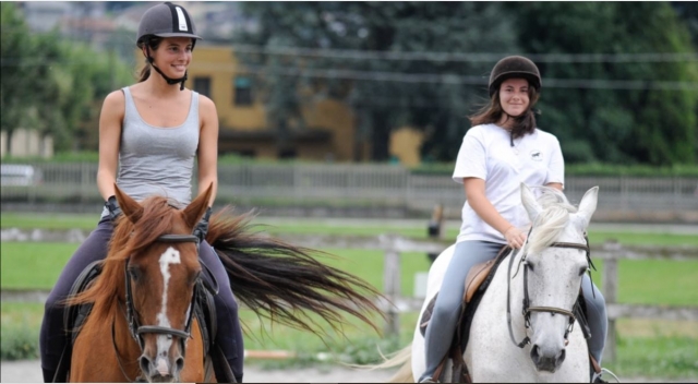 A caballo 