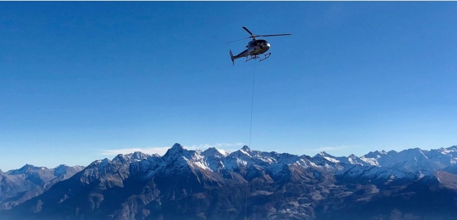  Desde lo alto del helicóptero 