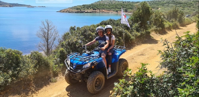 Ruta en cuatrimoto para parejas 