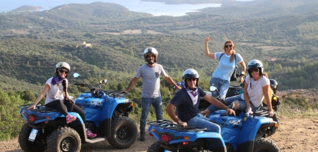  Cuatrimoto en Cerdeña 