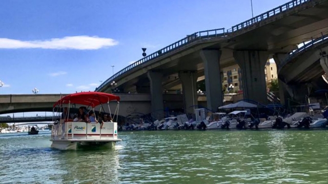 Excursión en barco para niños
